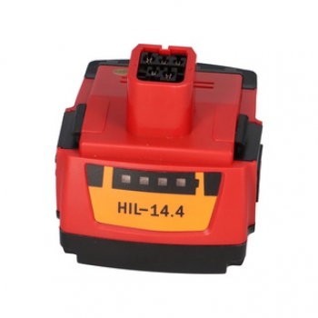 ersetzt Akkutyp / Modellnummer: B144, B144 Li-Ionen für folgende Modelle: Hilti SF 144-A CPC 14.4 V, SF144-A, SFH 144-A, SFH 144-A CPC 14.4V, SFL Flashlight, SID 144-A CPC Impact Driver, SIW 144-A CPC Impact Wrench